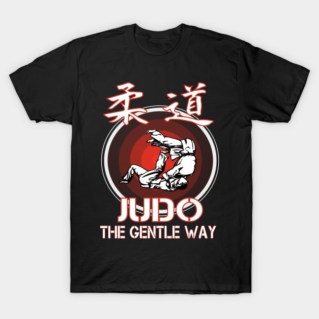 Judo the gentle way Design T-Shirt by Tolan79 Magic Designs